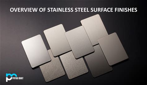 stainless steel sheet metal finishes|stainless steel finishes explained.